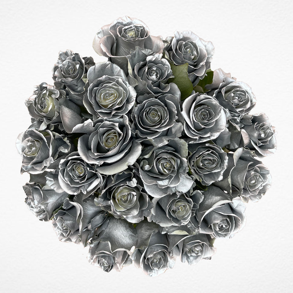 Grey Rose Flower